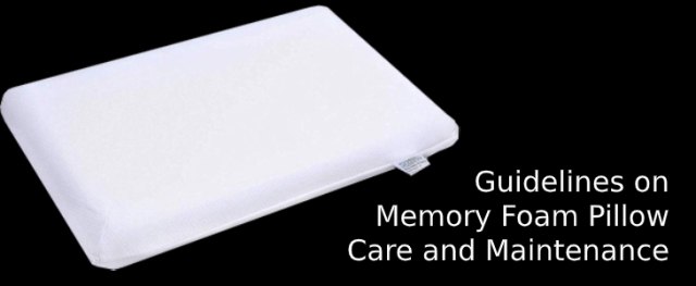 Guidelines on Memory Foam Pillow Care and Maintenance