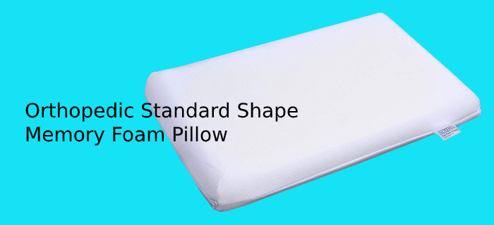 Orthopedic Standard Shape Memory Foam Pillow